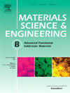 Materials Science and Engineering B-Advanced Functional Solid-State Materials杂志封面